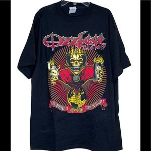 Ozzfest 2007 tour tee shirt